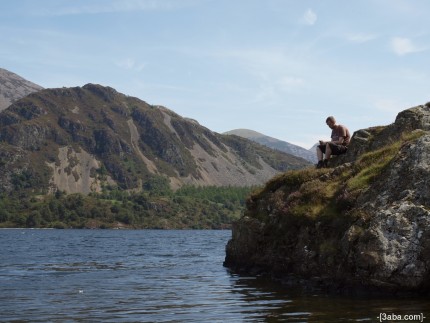 Me on a rock - Ennerdale water