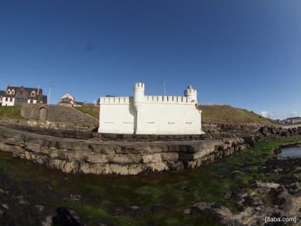 Old bath house, Enniscrone, West ireland