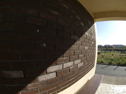 Shadow on wall