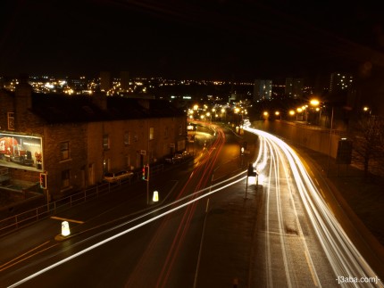 Halifax, West Yorkshire at Night